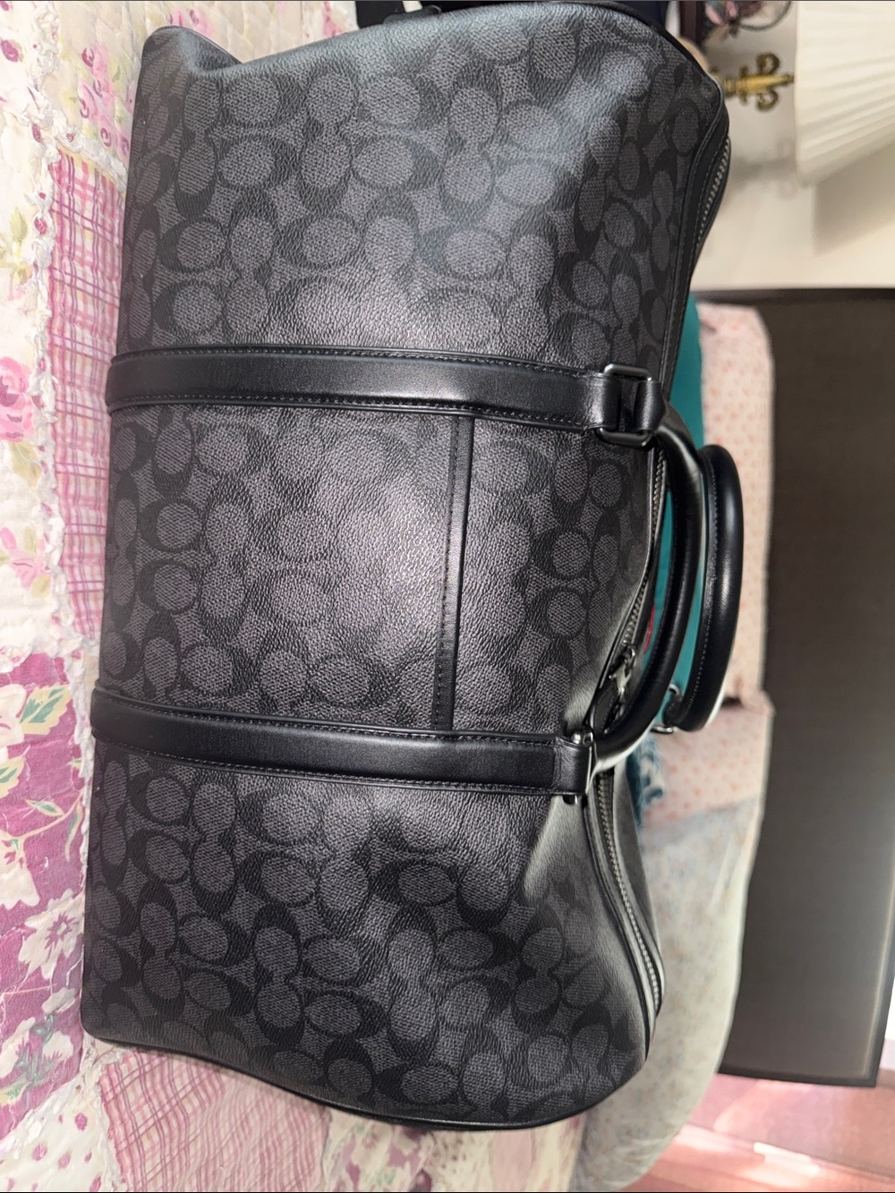 Coach Outlet Men's Venturer Bag In Signature Canvas With Patches - Picture 8 of 12